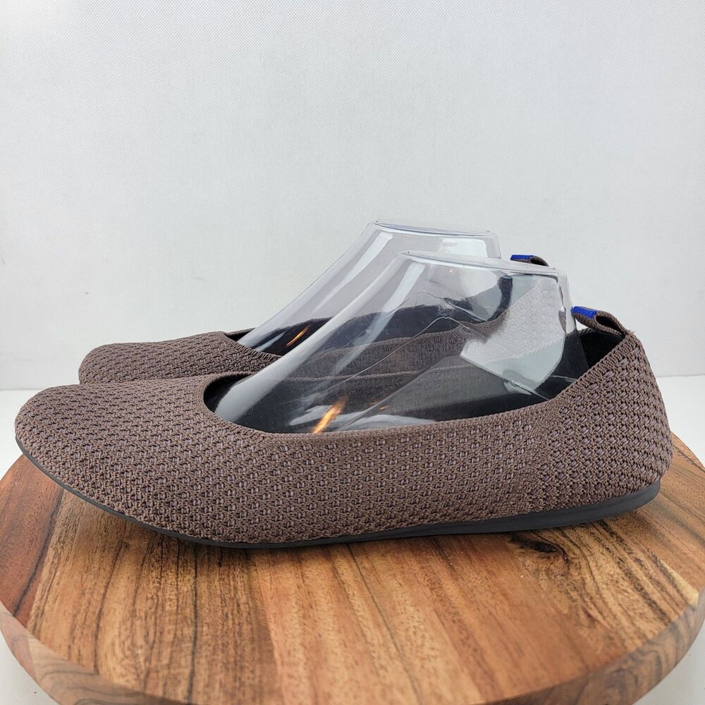Rothy's Brown Knit Ballet Flats